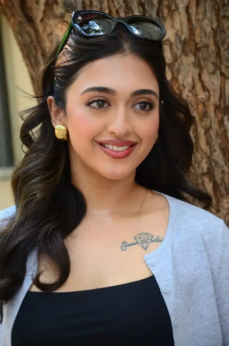 Gayatri Bhardwaj at Tiger Nageswara Rao Movie Interview